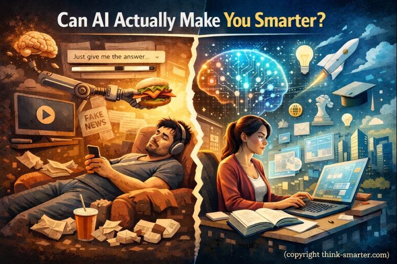 Does AI make you smarter or the opposite?