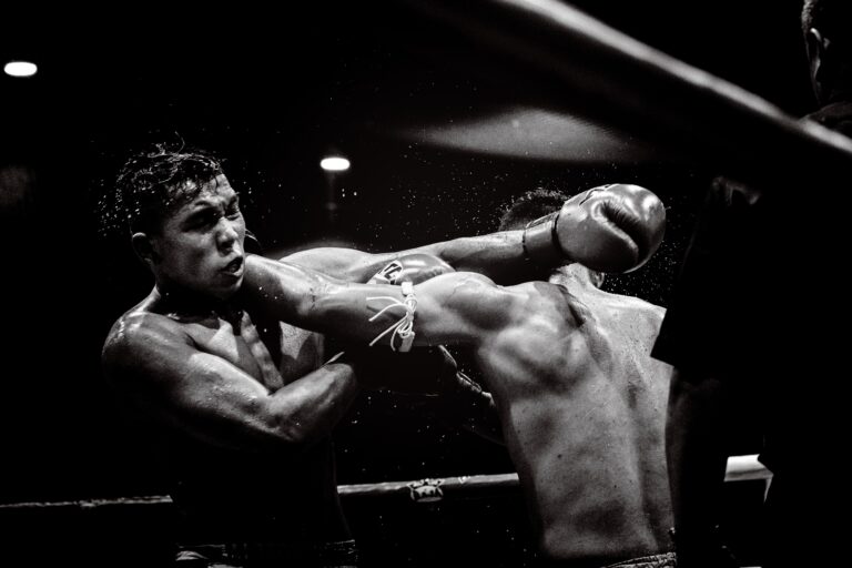 Staged violence versus real violence